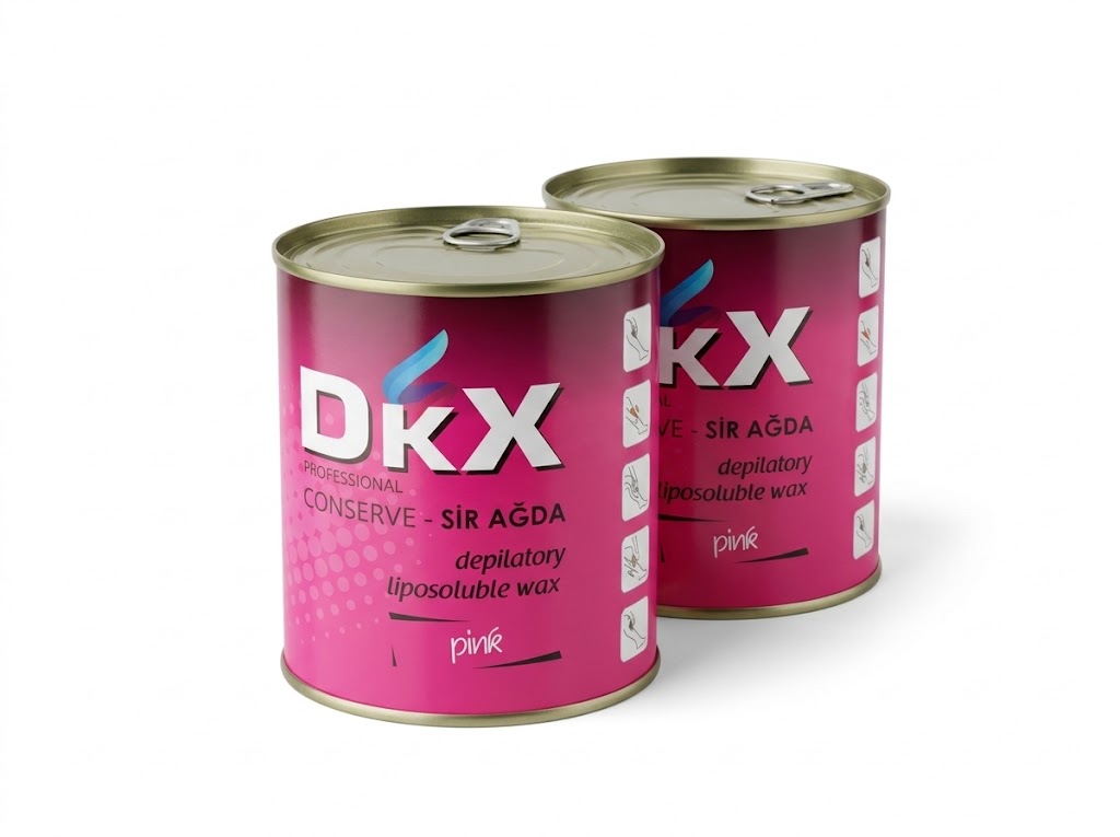 DKX Professional Pembe (Pink) Konserve Sir Ağda (800 ml)