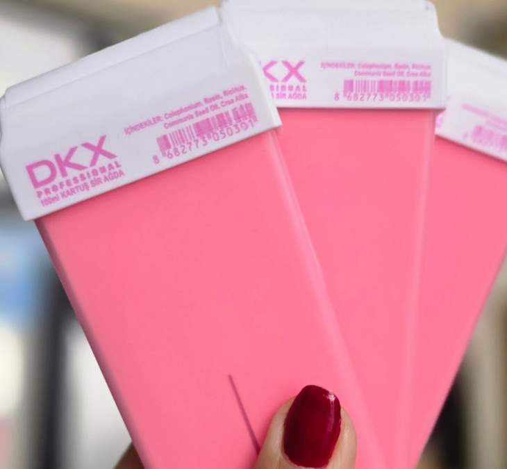 DKX Professional Pembe Pudralı Kartuş Sir Ağda (100 ml)